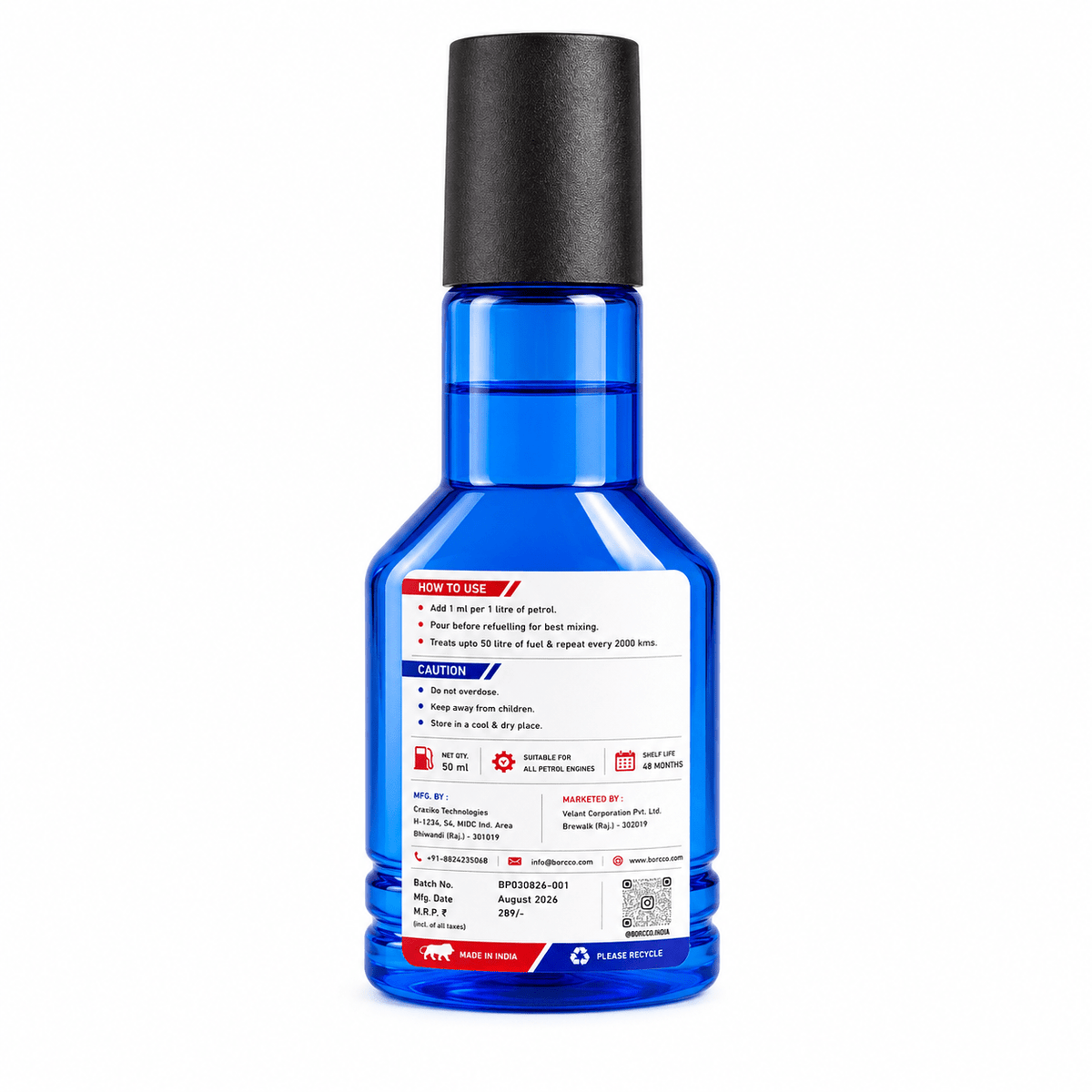 BORCCO Petrol Fuel Treatment - BORCCO